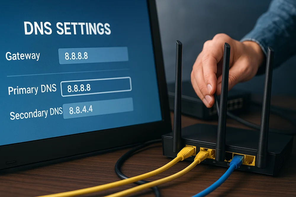 آموزش تنظیمات DNS برای بهبود عملکرد شبکه